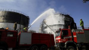 Israel Bombs Ports Power Plant Yemen