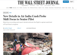Indian Pilots Body Slams US Media