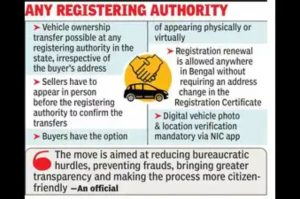 West Bengal Simplifies Car Ownership