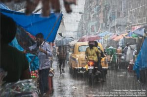 Monsoon Soaks Kolkata