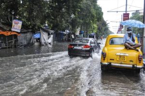 Monsoon Soaks Kolkata