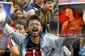Rakhi Bond Protest Unites