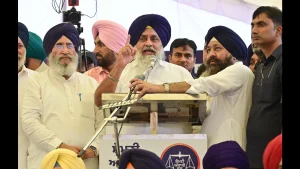SAD president Sukhbir Singh Badal among other lead 1753734623809