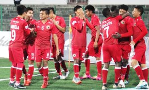 Shillong Lajong FC celebrations