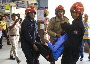 Delhi Earthquake Mock Drills