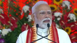 PM Modi Tariff Stance In Ahmedabad