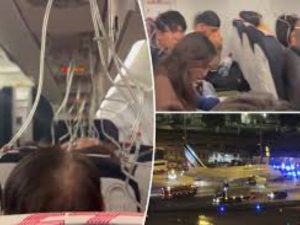 Paris bound flight emergency landing
