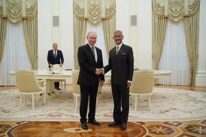 S Jaishankar meets Putin