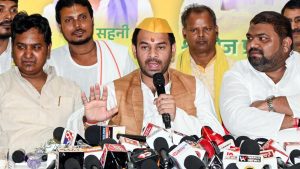 Tej Pratap Yadav new coalition