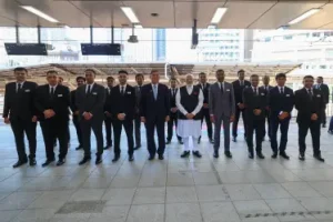 PM Modi Bullet Train Ride