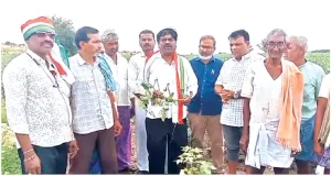 Congress demands for farmers in rain-hit areas