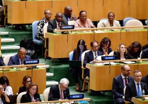 India UNGA Palestine two-state solution