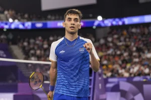 465194 lakshya sen badminton paris olympics