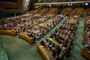 India UNGA Palestine two-state solution