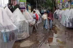 Kolkata Festive Shopping Rain