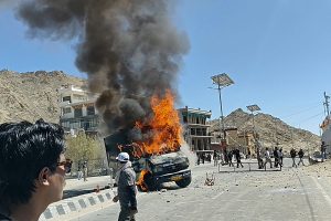 Ladakh protests turn violent