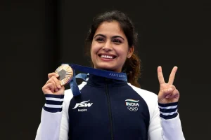 Manu Bhaker 10 meter pistol
