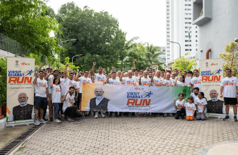 Indian Diaspora Unites Globally for Viksit Bharat Run 2025, Reinforcing Commitment to Nation-Building