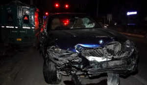 Delhi BMW crash