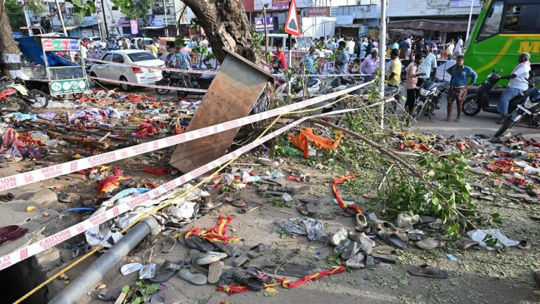 Karur Stampede Update: Shocking Death Toll Reaches 40 at TVK Chief Vijay’s Rally