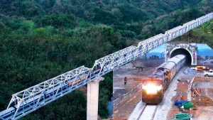 Mizoram first train line