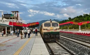 Mizoram first train line