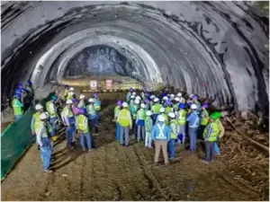 mumbai ahmedabad bullet train first breakthrough in 21 km tunnel achieved says nhsrcl