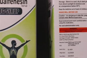 Paediatric Cough Syrups