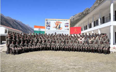 Chief of Army Staff (COAS) Strong Review on Operational Preparedness in Central Sector, Interacts with Troops and Local Communities: 2025