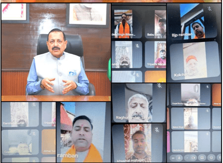 Dr. Singh Proudly Reviews on ‘Sardar@150’ Campaign in Jammu & Kashmir