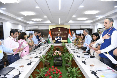 Union Health Minister Leads Integrity Pledge for Vigilance Awareness Week 2025