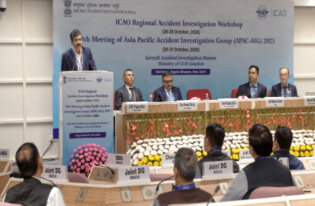 AAIB Hosts 4-Day Asia Pacific Region Accident Investigation Group Meeting and Workshop in New Delhi