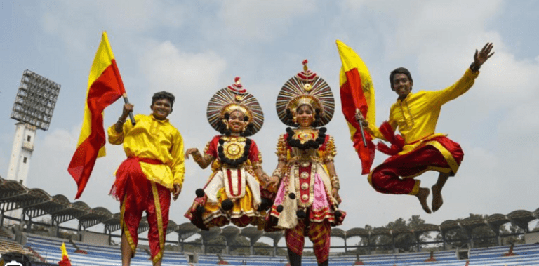 1 Month-long Rajyotsava bold celebrations by Karnataka Vidyavardhak Sangha in Dharwad