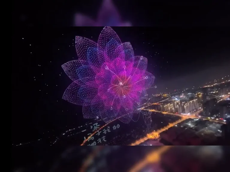 On October 17, Liuyang Creates 2 Guinness World Records with Stunning Drone Show