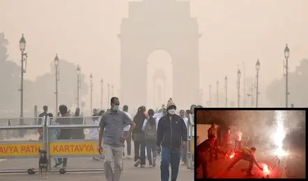 Delhi Pollution Diwali: Shocking AQI Levels Hit 435 in Top Areas
