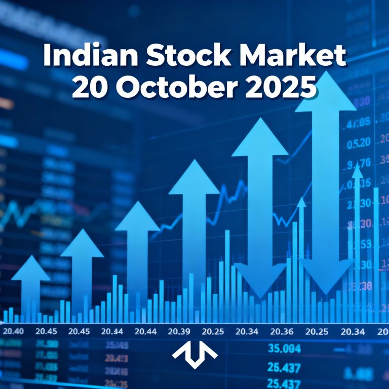 October 20, 2025, Closing: Indian Stock Market: Afternoon Report Shows Resilience, Noteworthy Gainers & Losers