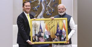 Sergio Gor India visit
