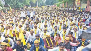 OBC protest Nagpur Kunbi