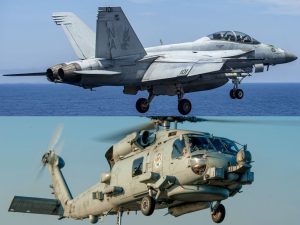 US Navy crashes