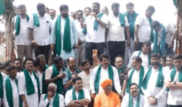 Vijayendra’s Bold Stand Echoes Sugarcane Farmers’ Struggle in Belagavi:7 Unyielding Voices in a Determined Battle