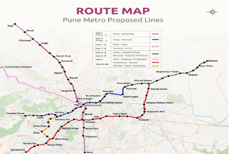 Pune Metro Rail Project Phase-2 Approved: Major Expansion in Urban Connectivity
