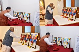 Maharashtra Martyrs’ Memorial Day Observed
