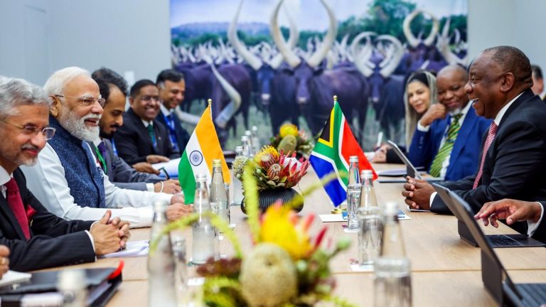 Ramaphosa Modi Meeting: Delightful Exchange at G20 Summit in Johannesburg