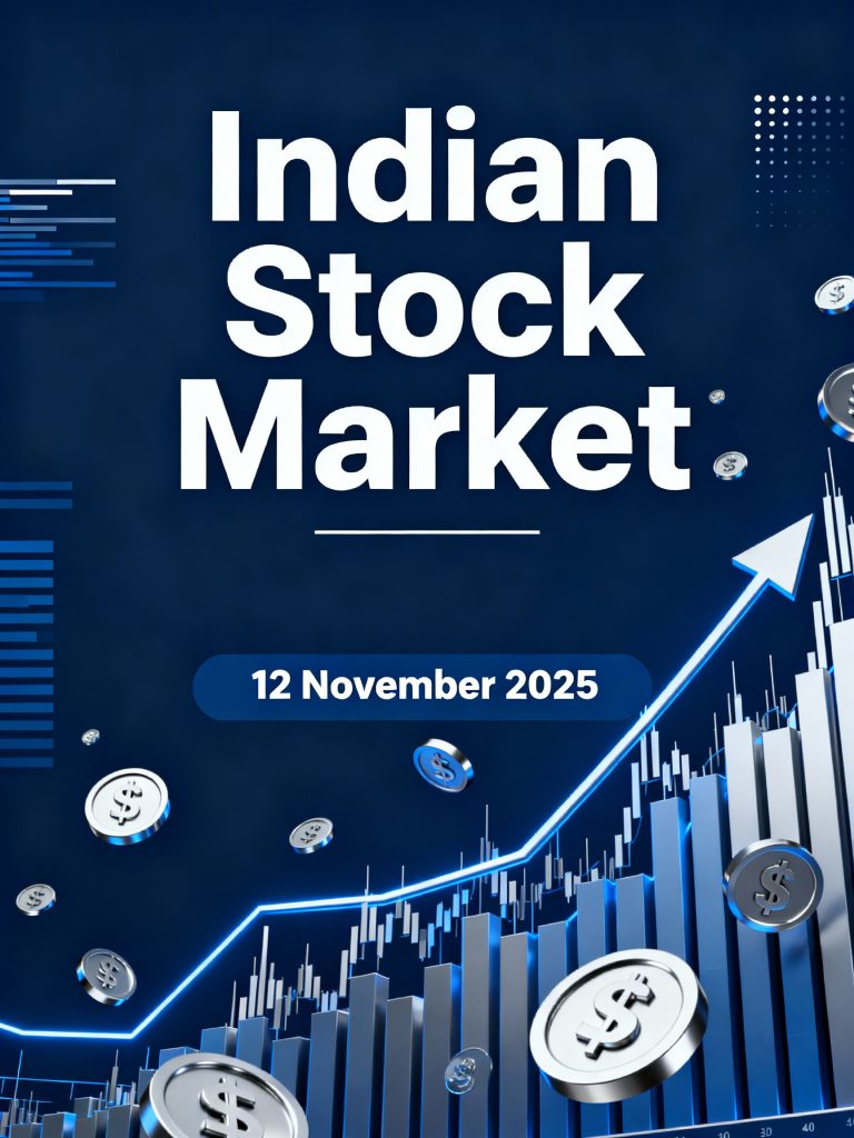 12 November 2025: Indian Markets End on Strong Note: Nifty 50 Surges, PGIL and Ecosmoblty Lead the Gains 12 November 2025: Indian Markets End on Strong Note: Nifty 50 Surges, PGIL and Ecosmoblty Lead the Gains