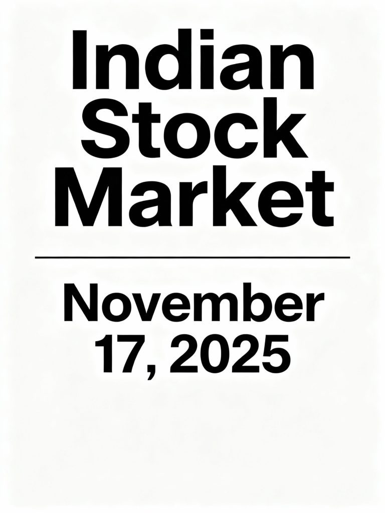 November 17, 2025: Indian Markets Rally as Nifty 50 Crosses 26,000 Mark; Financials and Select Stocks Lead the Surge