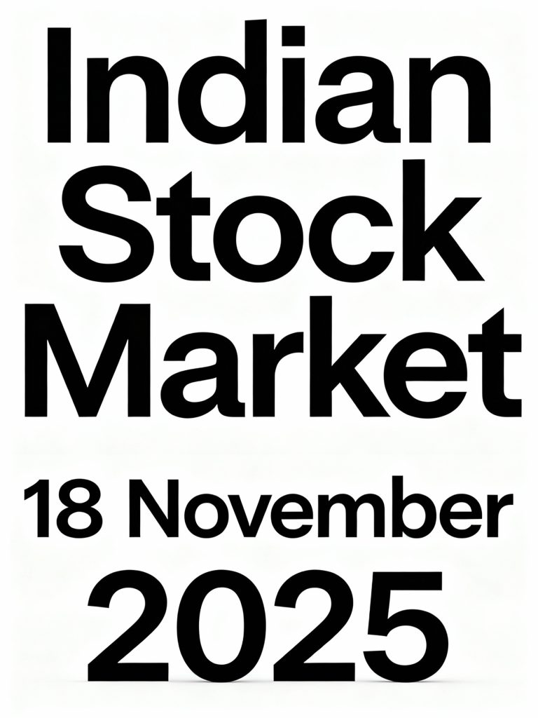 November 18, 2025: Nifty 50 Retreats as Market Sentiment Turns Cautious; Select Stocks Defy Downtrend