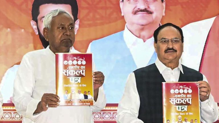 Complete NDA Bihar Election Manifesto: 10 Million Jobs, Healthcare, Women Focus
