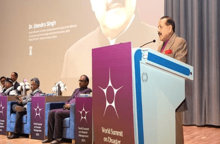 India Proudly Strengthens Disaster Preparedness: Dr. Jitendra Singh Addresses World Summit on Disaster Management in Dehradun: 2025