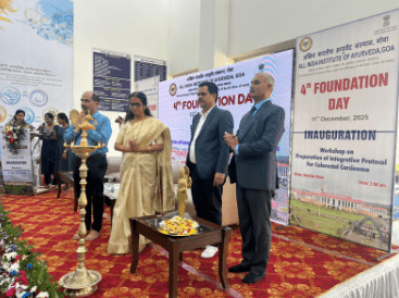 AIIA Goa Marks 4th Foundation Day with New Initiatives and National Workshop on Integrative Cancer Protocols AIIA Goa Marks 4th Foundation Day with New Initiatives and National Workshop on Integrative Cancer Protocols
