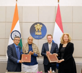 Raksha Mantri Proudly Holds Talks with Netherlands Foreign Minister in New Delhi; Defence Cooperation Deepened: 2025